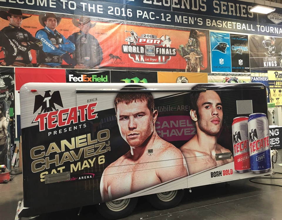banner Canelo and Chavez